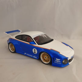 Porsche 911 997 Slant nose old/new Rothmans Widebody 1/18 GT Spirit GT797