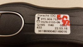 Porsche hand transmitter key for current Porsche generations