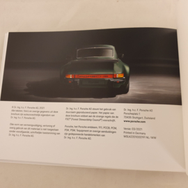 Porsche 911 992 Turbo Brochure reliée 2022 - NL