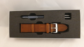 Porsche chronograph watch strap made of genuine leather