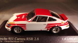 Porsche 911 Carrera RSR 2.8 Test car 1972 - Minichamps