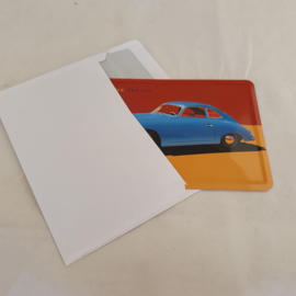 Porsche Classic tin postcard Typ 356