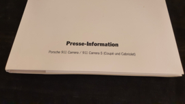 Porsche 911 997 Carrera 2008 - Presseinformationsset