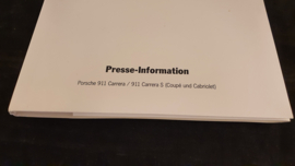 Porsche 911 997 Carrera 2008 - Press information set