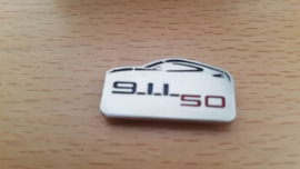 Porsche 911 50 Years Anniversary Pin - Limited edition