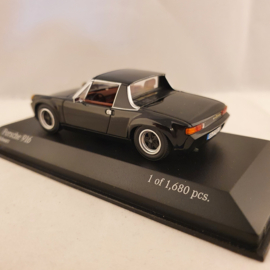 Porsche 916 1971 black 1:43 - Minichamps 400066060