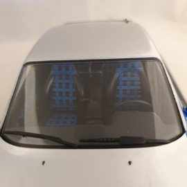 Porsche 924 Turbo Coupe 1986 Zilver / Blauw 1/18 KK-Scale KKDC180903