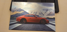 Porsche 911 991 GTS Design Alu-Dibond - Geschenkbox