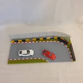 Circuit de course Diorama Gulf 1/64 MiJo AD-76533