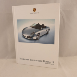 Porsche Boxster and Boxster S hardcover brochure 2004 - DE WVK30251005D