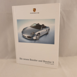Porsche Boxster und Boxster S Hardcover Broschüre 2004 - DE WVK30251005D