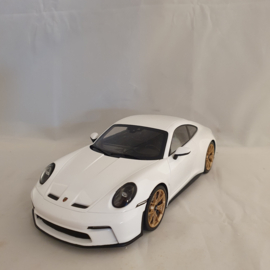 Porsche 911 992 GT3 Touring 2022 blanc/jantes Néodyme 1/18 Minichamps 117069022