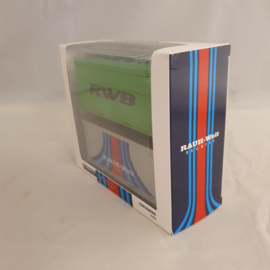 Porsche RWB ensemble de 2 conteneurs 1/64 Tarmac - T64C-001-RR