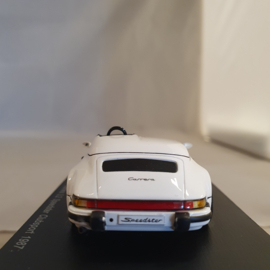 Porsche 911 Carrera 3.2 Speedster Clubsport 1987 Grand Prix blanc 1/43 Spark S2041