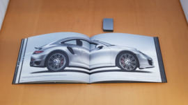 Porsche 911 991.2 Turbo hardcover brochure with clip