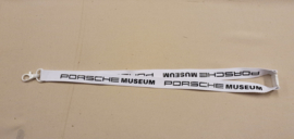 Porsche Museum lanyard - white