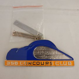 Grill badge - Porsche 356 Concours Club Wiesbaden