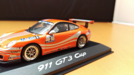 Porsche 911 997 GT3 Cup Präsentation Supercup VIP Nr 1 2005 - Minichamps