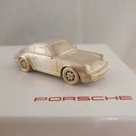 Porsche 911 964 Carrera 2 1989 sterling zilver - Presse Papier