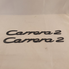 Porsche embleem Carrera-2 32,50cm