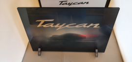 Porsche Mission E becomes Taycan - gift box