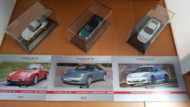 Porsche 911 Collection - Atlas editie set 1:43