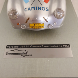 Porsche 356 SL Carrera Panamericana 1953 nr. 153 1/18 Tecnomodel TM18-95C