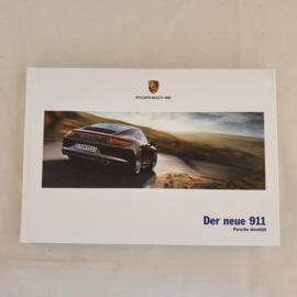 Porsche 911 991 brochure reliée 2012 - DE - Der neue 911