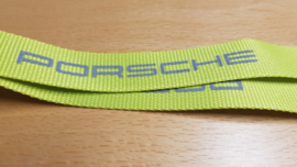 Porsche lanyard - green/yellow