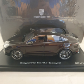 Porsche Cayenne Turbo Coupe Mahogany Brown 1/18 Norev - WAP0213190K