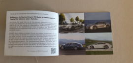 Porsche IAA 2013 - Press information set with USB stick