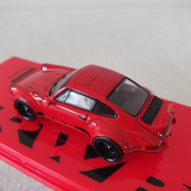 Porsche 911 Carrera 964 RWB Backdate red 1/64 Tarmac - T64-046-RE