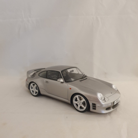 Porsche 911 993 RUF CTR2 Gris Argent Métallique 1/18 GT-Spirit GT080