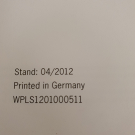 Brochure Originale Porsche 911 Turbo S Edition 918 Spyder 2012 (WPLS1201000511) – État Neuf
