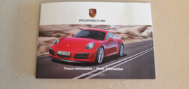 Porsche IAA 2015 - Pers informatie set met USB stick