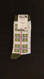 Porsche 930 Braun Beige - HEEL TREAD Socken