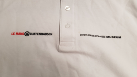 Porsche weiß Polo Shirt Zuffenhausen Porsche Museum-Le Mans