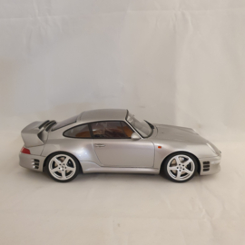 Porsche 911 993 RUF CTR2 Gris Argent Métallique 1/18 GT-Spirit GT080