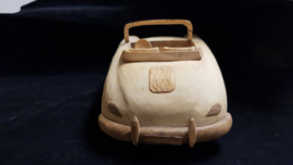 Porsche 356 Cabrio - Modell aus Holz