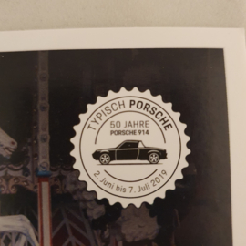 Porsche 914 50 Jahre Porsche-typisch - Porsche Museum Postkarte