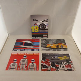 Porsche GT3 Motorsport 5 ansichtkaarten - groot formaat