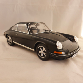 Porsche 911 2.4 S Coupe 1972 Zwart 1:12 - Norev 127511