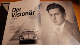 Porsche Brand book "70 years jubileum" Limited Edition medewerkers - Duits