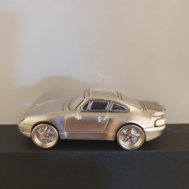 Mayhem London Porsche 911 Turbo Miniatuur Klok - Metalen Bureauklok