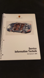Porsche 911 997 Carrera S Service Information Technik - 2005