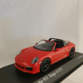 Porsche 911 991 Targa 4 GTS 2016 Guards Red 1/43 Minichamps 410067340
