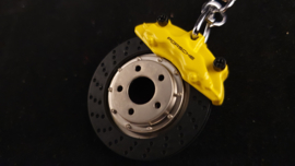 Porsche keychain - Brake disc yellow - MAP04506618