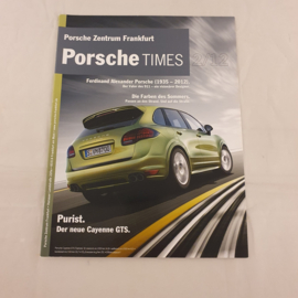 Porsche Times Magazine 02/2012 – Porsche Cayenne GTS & In Memoriam F.A. Porsche Special