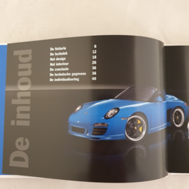 Porsche 911 997 Speedster Hardcover brochure 2010 - NL - 25 Jaar Porsche Exclusive