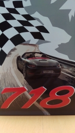 Porsche Boxster 718 muurschild